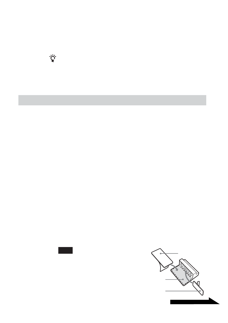 When you cannot mount directly, Using the mounting adapter, When you cannot mount | Directly | Sony PCGA-UVC11A User Manual | Page 15 / 128