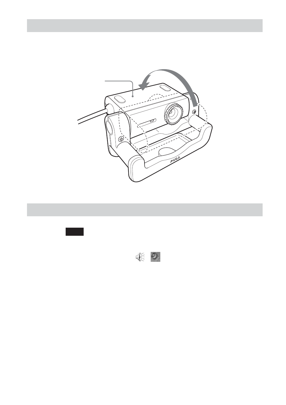 Captura de imágenes posteriores, Ajuste del volumen del micrófono de la cámara, Ajuste del volumen del | Micrófono de la cámara | Sony PCGA-UVC11A User Manual | Page 54 / 128