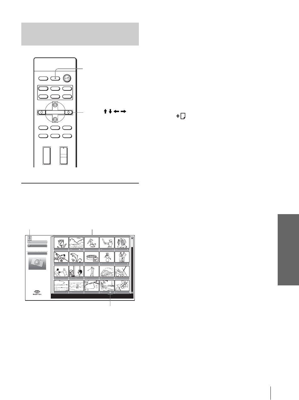 Appuyez sur input pour sélectionner ms, Qu’est-ce que le mode appareil photo numérique, Avant d’utiliser un fichier d’image | Sony VPL-HS10 User Manual | Page 101 / 208