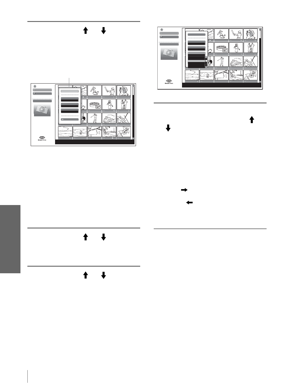 Pour terminer le diaporama, Lancement rapide du diaporama | Sony VPL-HS10 User Manual | Page 104 / 208