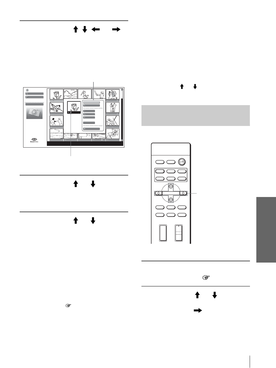 Sélection de la source de l’image de lancement | Sony VPL-HS10 User Manual | Page 113 / 208