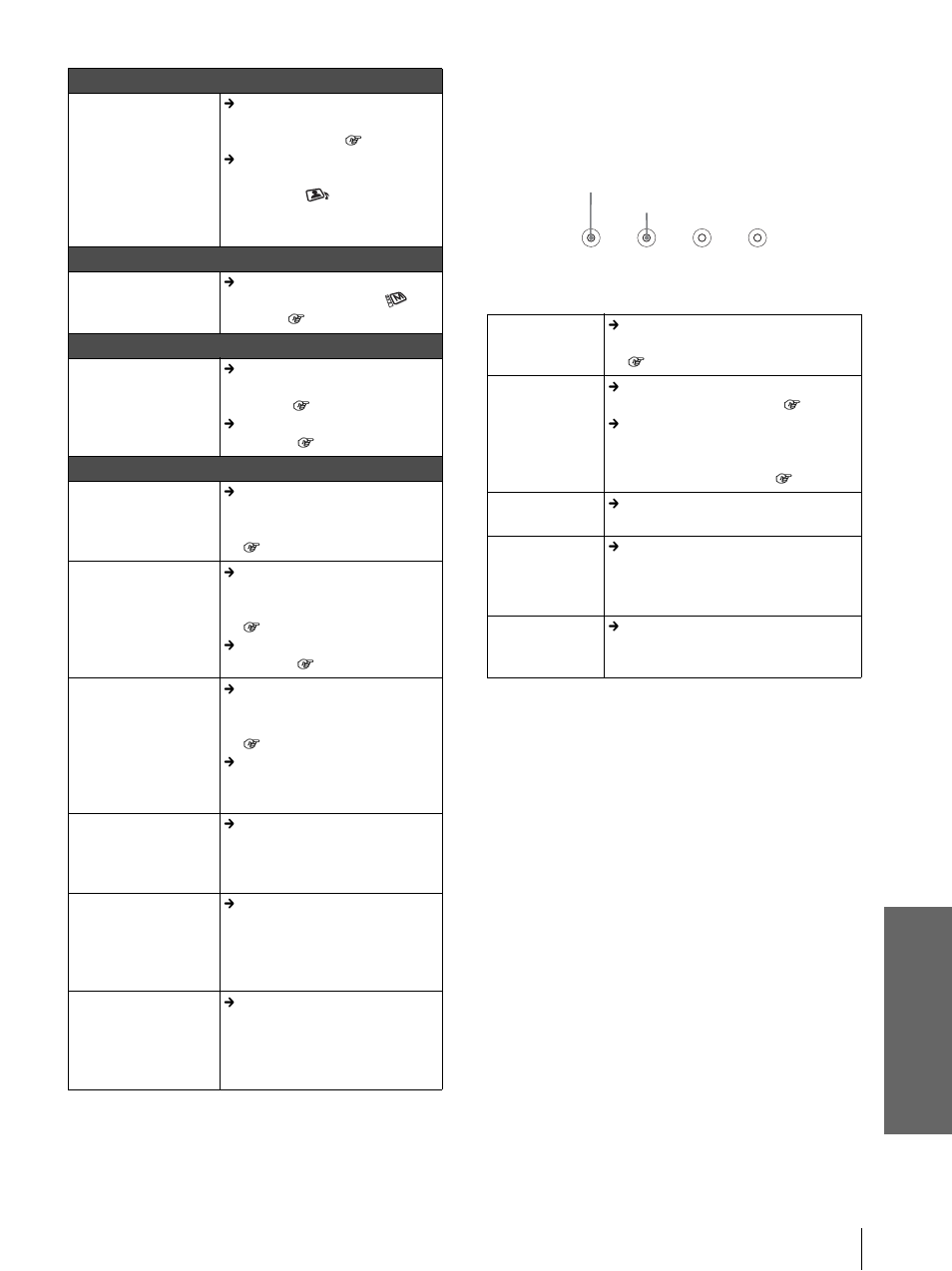 Dive rs, Indicateur | Sony VPL-HS10 User Manual | Page 121 / 208