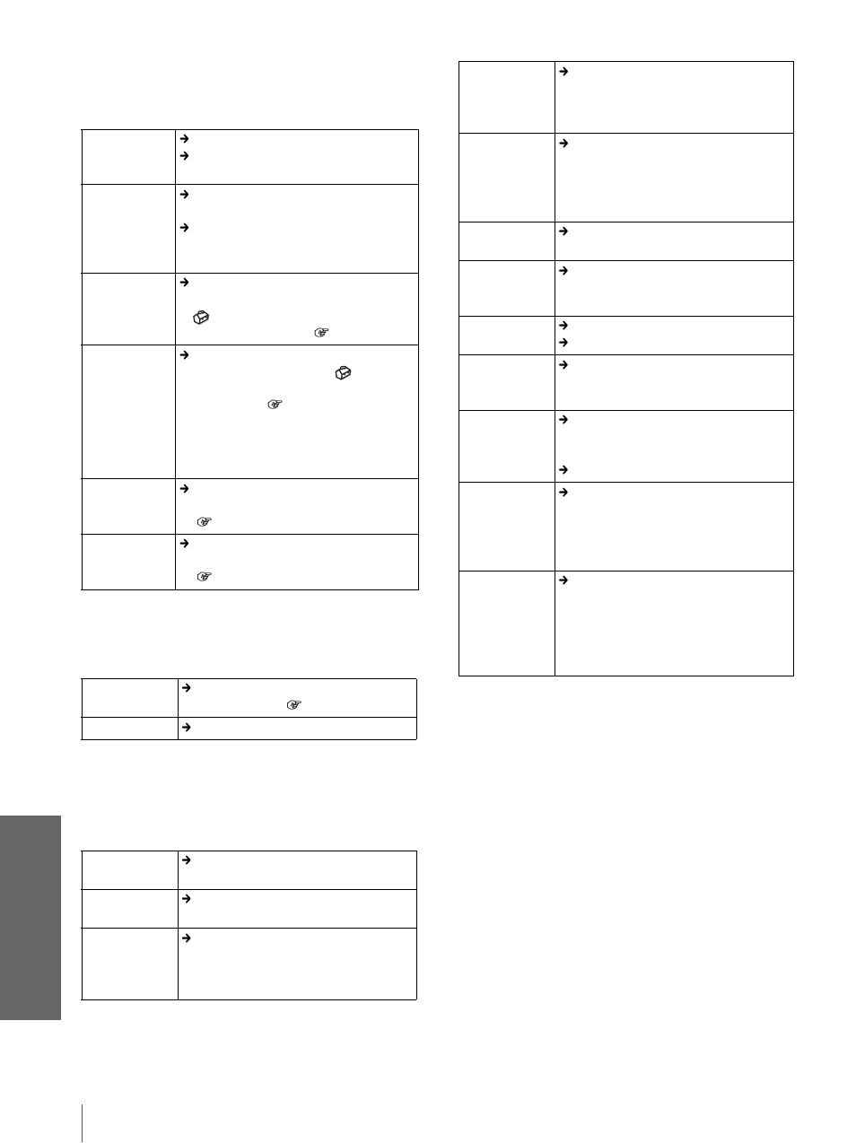 Dive rs, Messages d’avertissement, Messages de précaution | Sony VPL-HS10 User Manual | Page 122 / 208