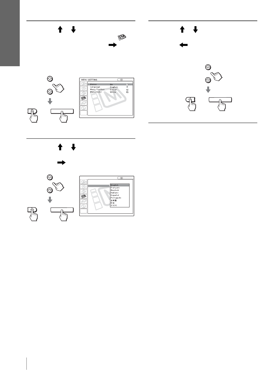 Sony VPL-HS10 User Manual | Page 156 / 208