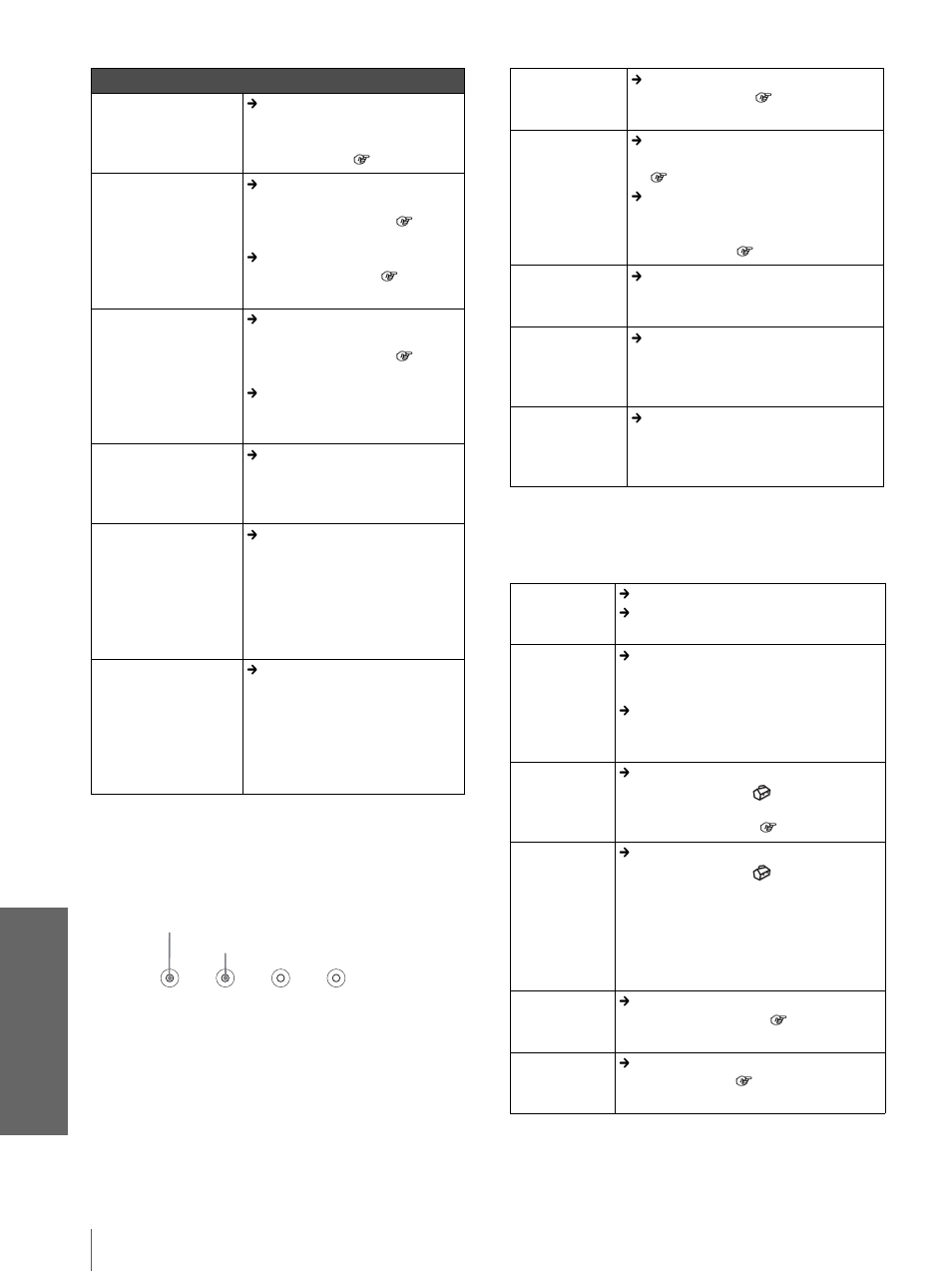 Otr o s, Indicadores, Mensajes de advertencia | Sony VPL-HS10 User Manual | Page 192 / 208