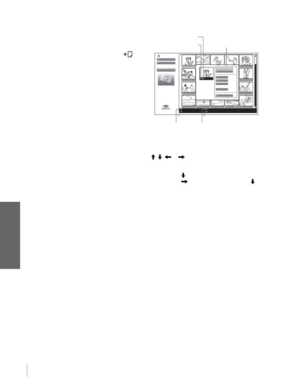 Before operating the picture file | Sony VPL-HS10 User Manual | Page 34 / 208