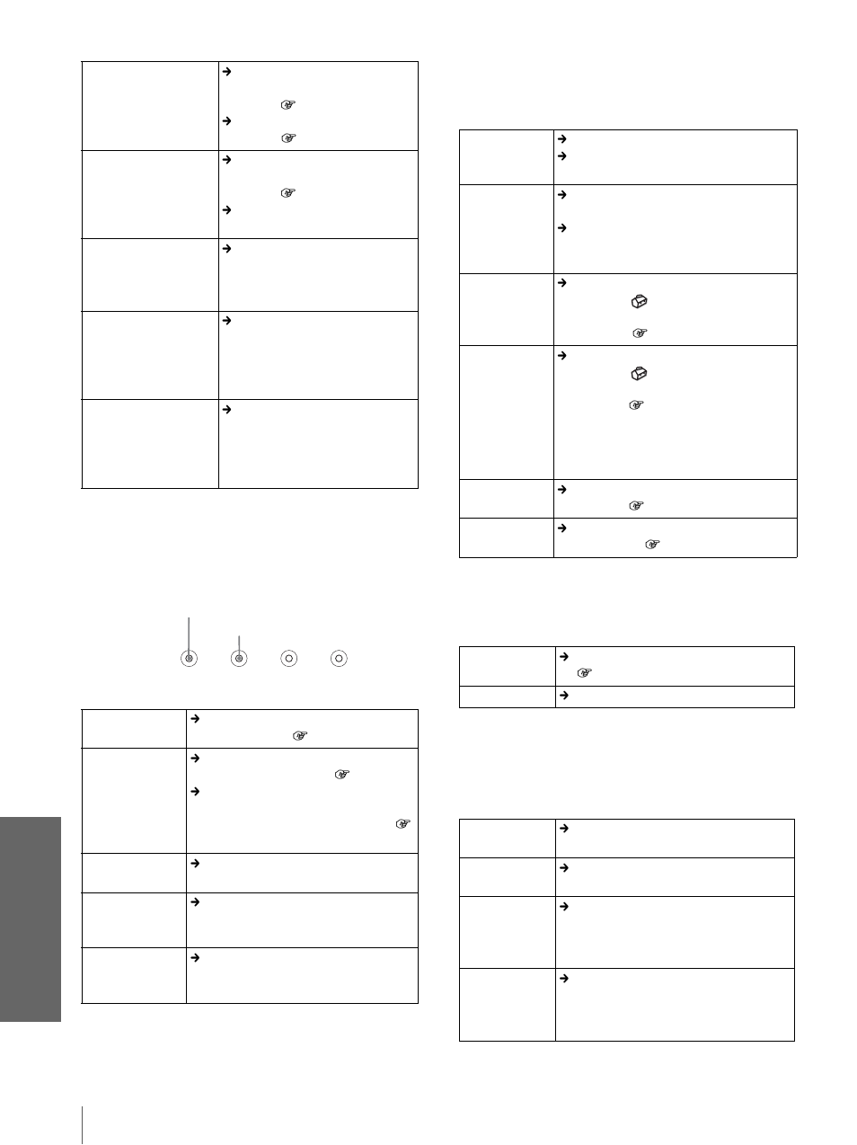 Ot he rs, Indicators, Warning messages | Caution messages | Sony VPL-HS10 User Manual | Page 52 / 208