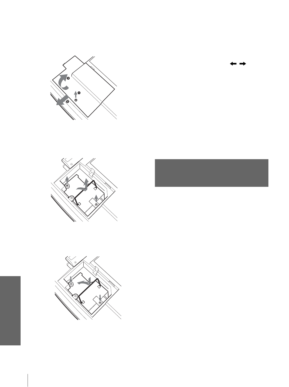 Replacing the air filter, Ot he rs | Sony VPL-HS10 User Manual | Page 54 / 208