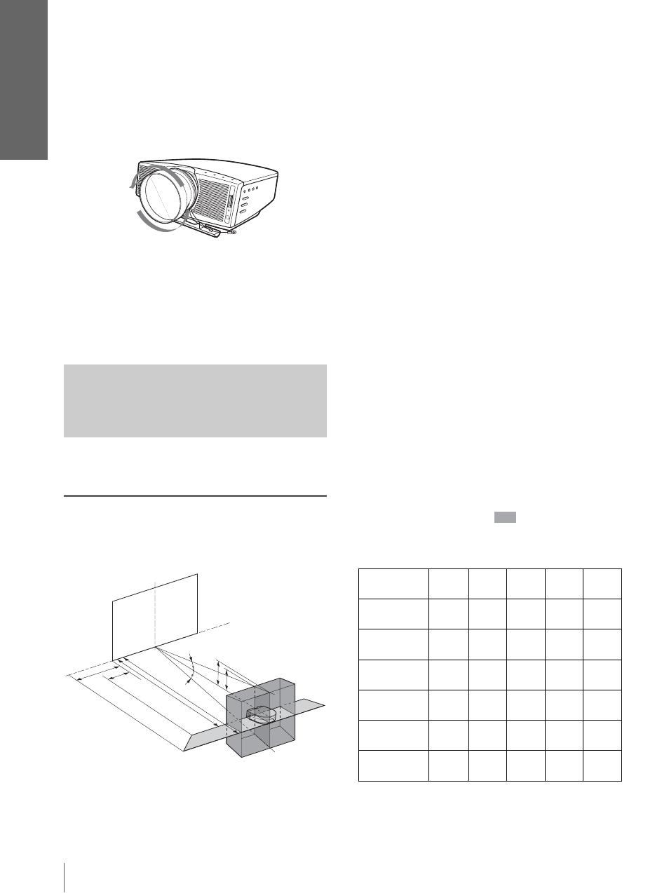 Racc o rdem e n ts e t pr épara tif s | Sony VPL-HS10 User Manual | Page 76 / 208