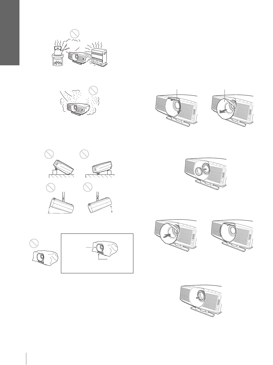 Sony VPL-HS10 User Manual | Page 8 / 208