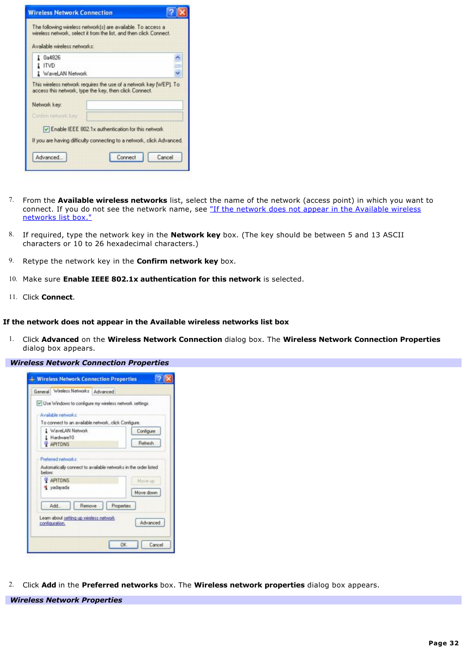 Sony PCG-GRX770 User Manual | Page 32 / 170