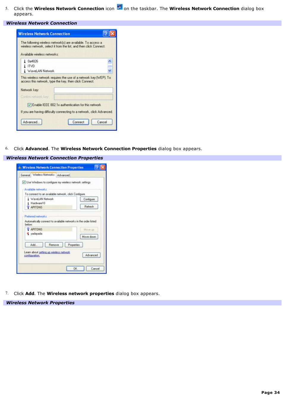 Sony PCG-GRX770 User Manual | Page 34 / 170