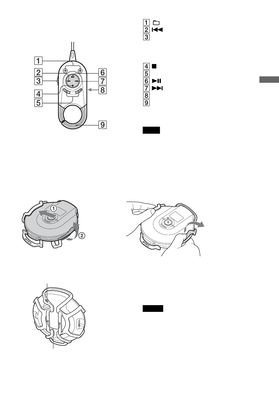 Sony D-NE500 User Manual | Page 13 / 36