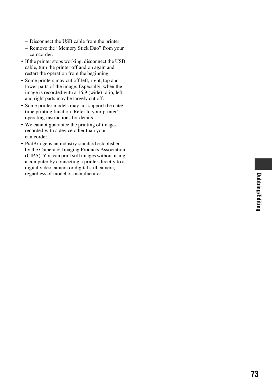 Sony HDR-HC7 User Manual | Page 73 / 131