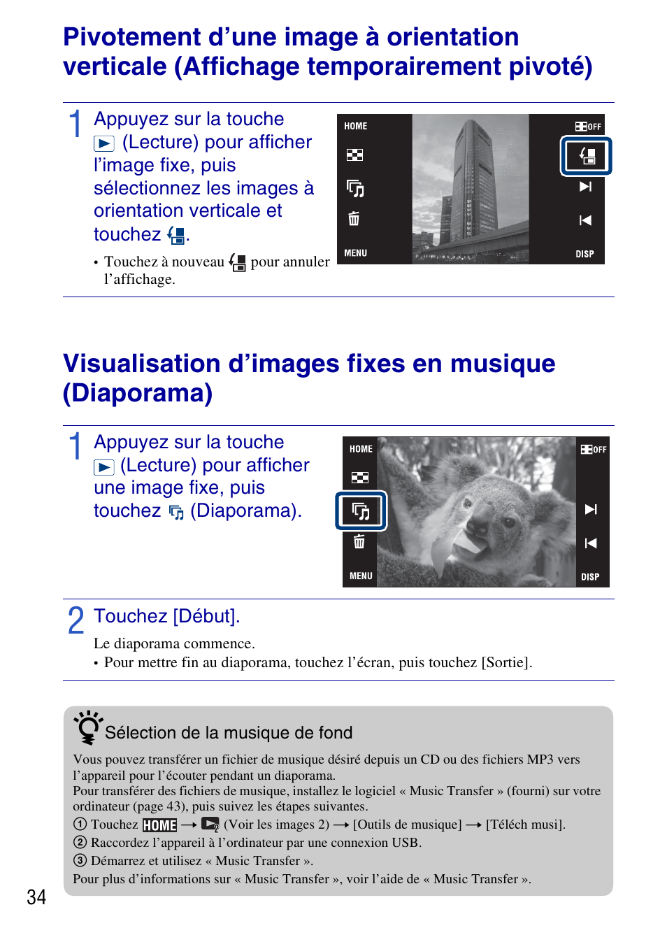 Sony DSC-G3 User Manual | Page 34 / 128