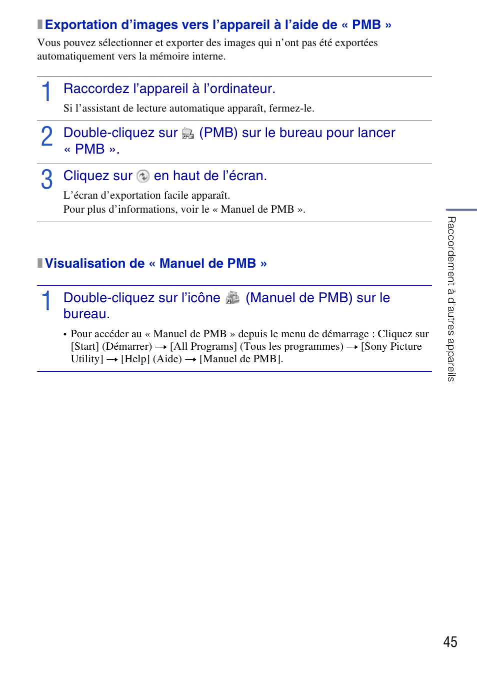 Sony DSC-G3 User Manual | Page 45 / 128