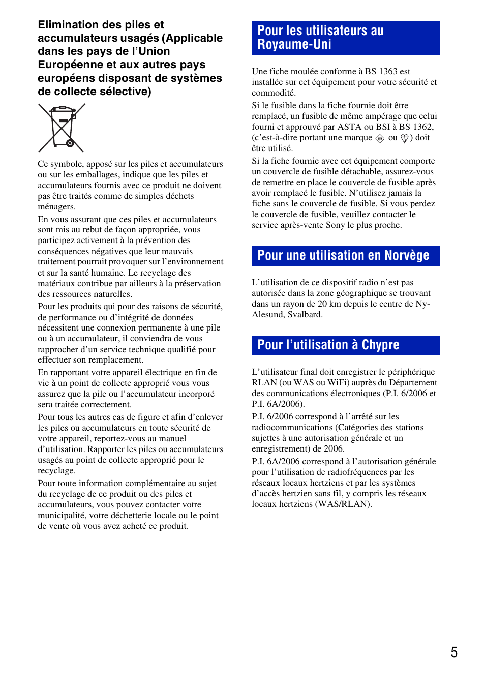 Sony DSC-G3 User Manual | Page 5 / 128