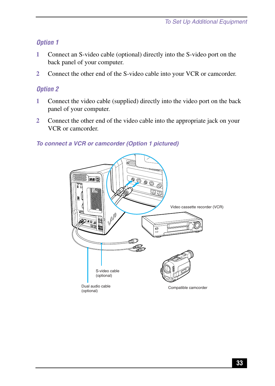 Sony PCV-MXS10 User Manual | Page 33 / 105