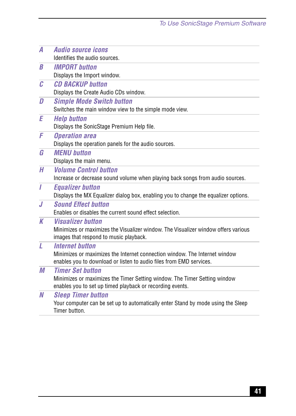 Sony PCV-MXS10 User Manual | Page 41 / 105