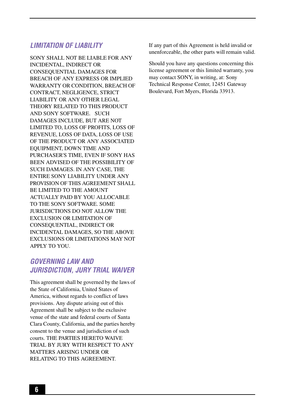 Sony PCV-MXS10 User Manual | Page 6 / 105