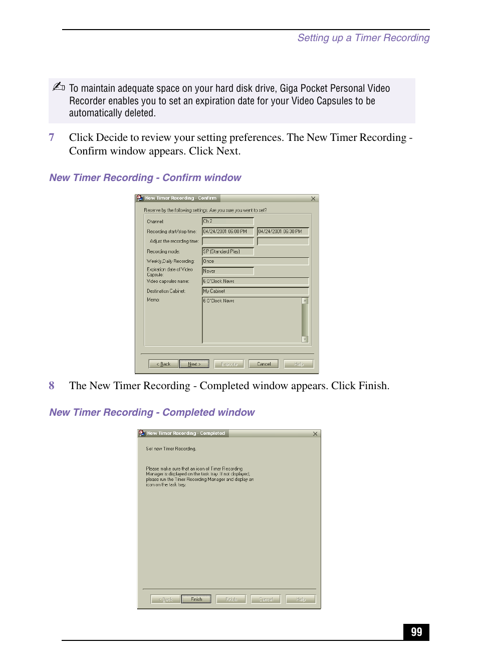 Sony PCV-MXS10 User Manual | Page 99 / 105