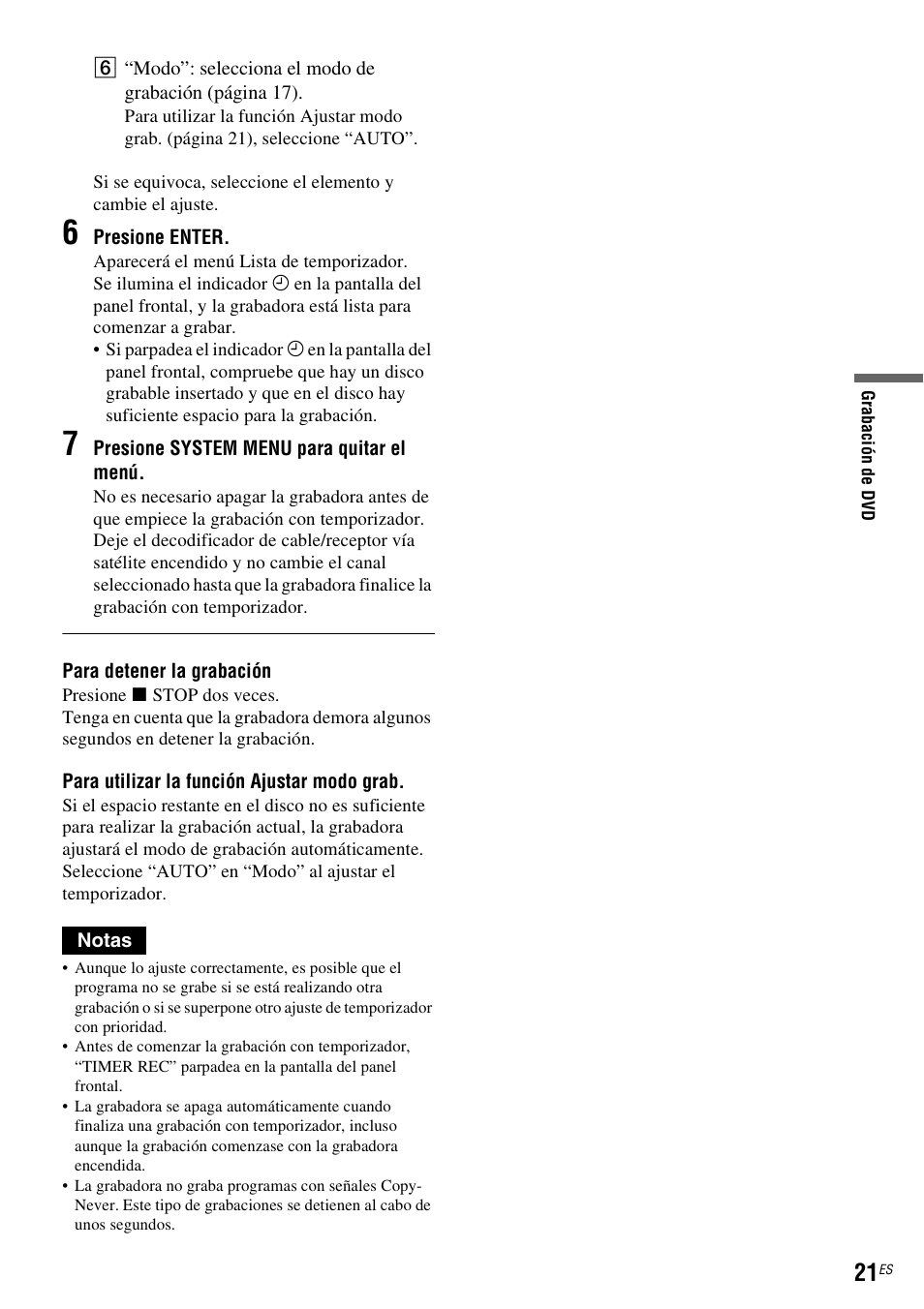 Sony RDR-VX535 User Manual | Page 147 / 160