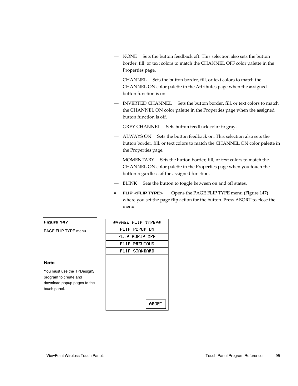 AMX Wireless Touch Panels (Wave Server) User Manual | Page 105 / 198