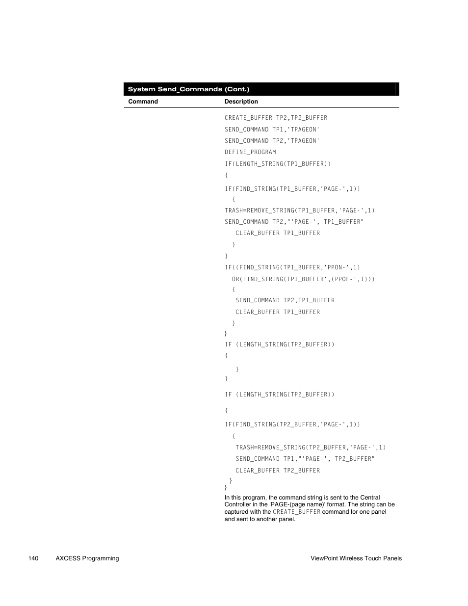 AMX Wireless Touch Panels (Wave Server) User Manual | Page 150 / 198