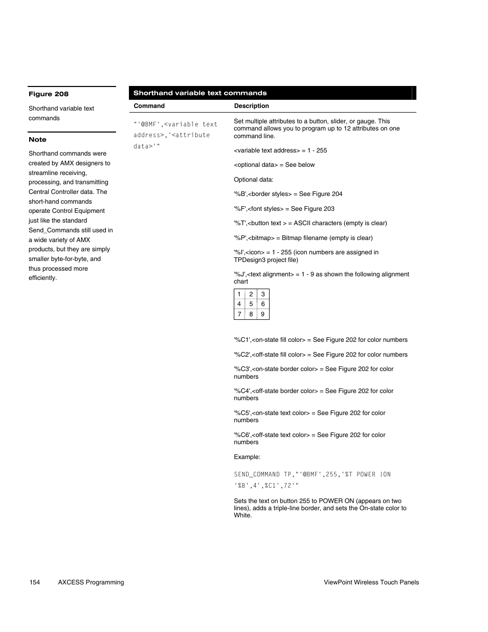 AMX Wireless Touch Panels (Wave Server) User Manual | Page 164 / 198