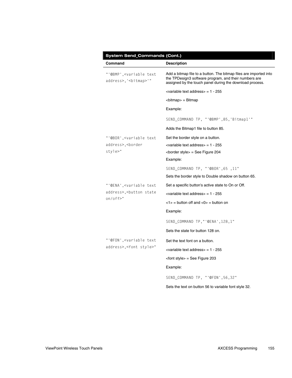 AMX Wireless Touch Panels (Wave Server) User Manual | Page 165 / 198