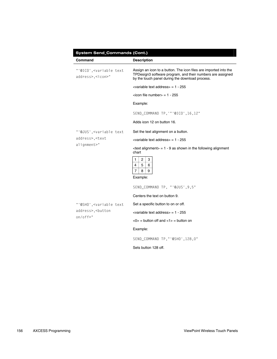 AMX Wireless Touch Panels (Wave Server) User Manual | Page 166 / 198