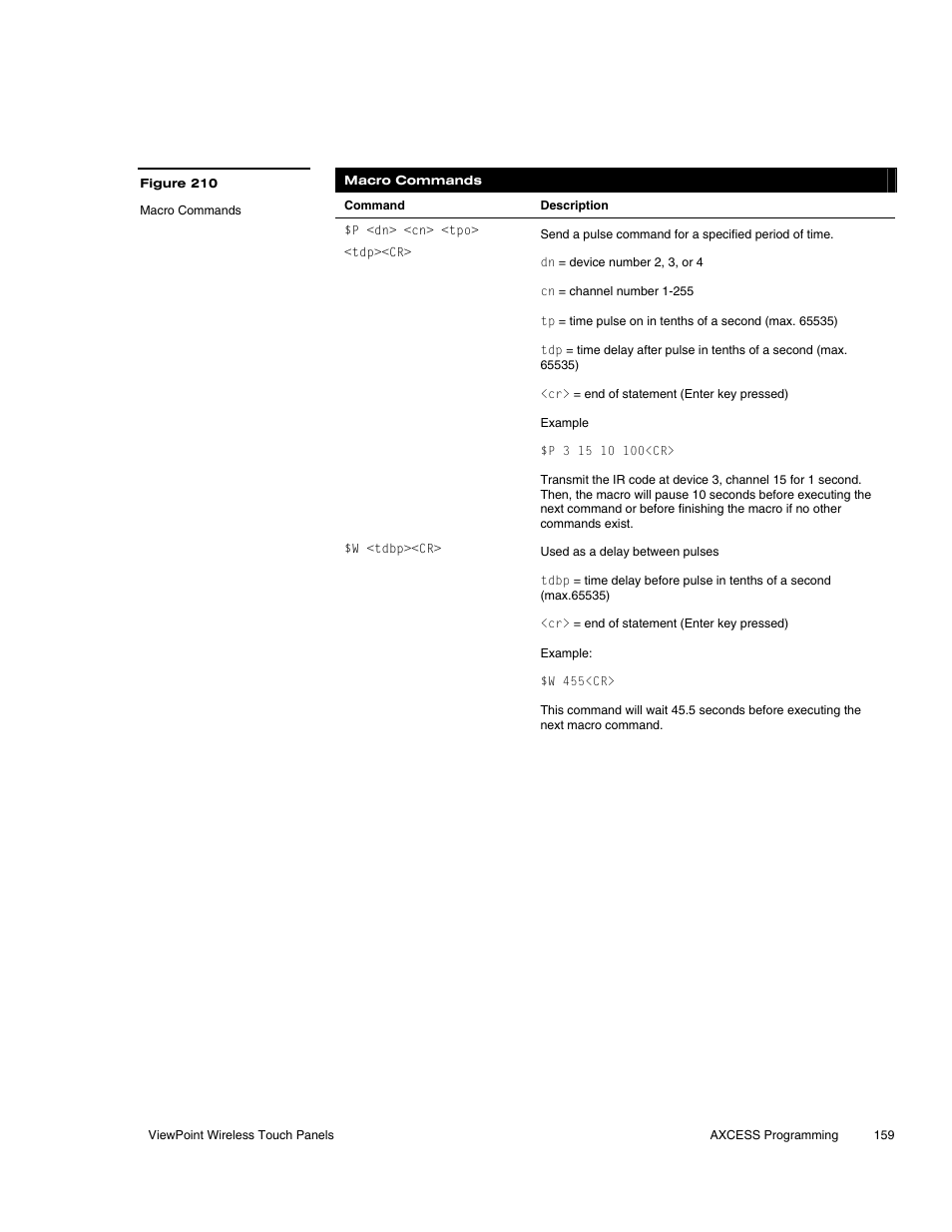 AMX Wireless Touch Panels (Wave Server) User Manual | Page 169 / 198