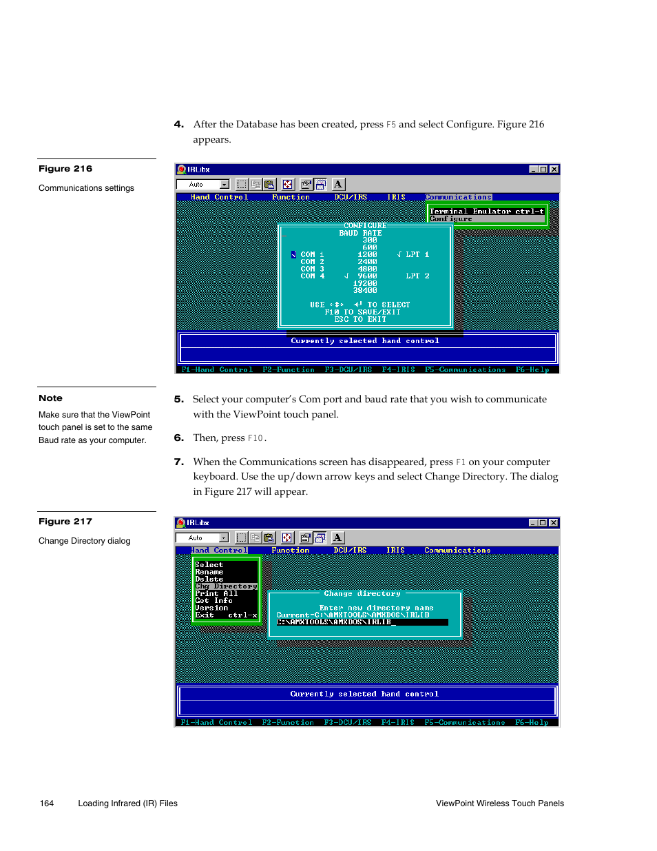 AMX Wireless Touch Panels (Wave Server) User Manual | Page 174 / 198