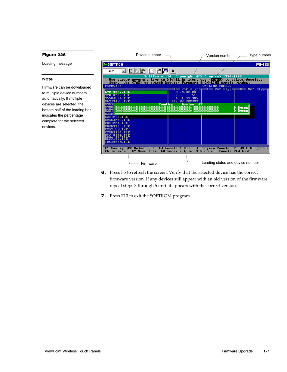 AMX Wireless Touch Panels (Wave Server) User Manual | Page 181 / 198
