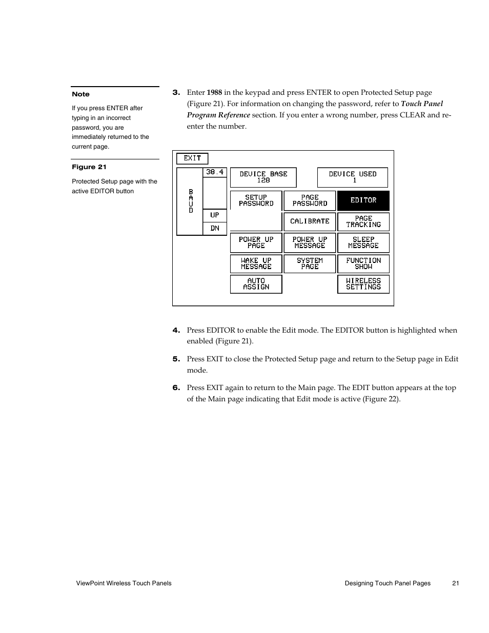 AMX Wireless Touch Panels (Wave Server) User Manual | Page 31 / 198