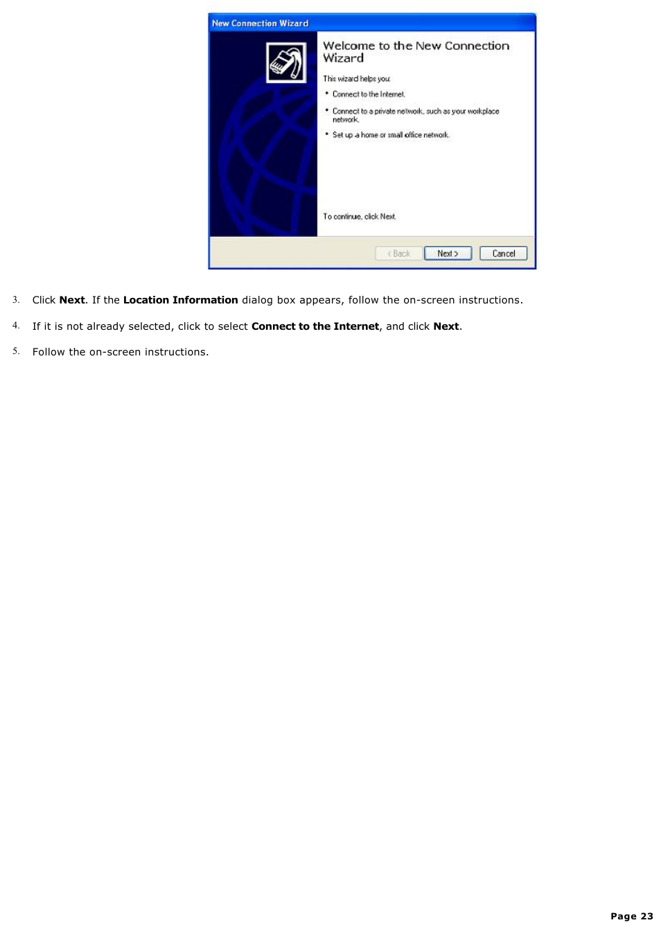 Sony PCG-Z1RAP3 User Manual | Page 23 / 147