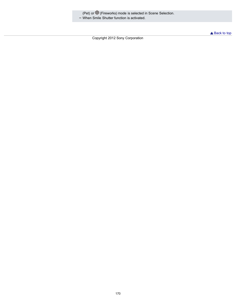 Sony DSC-TX20 User Manual | Page 170 / 262