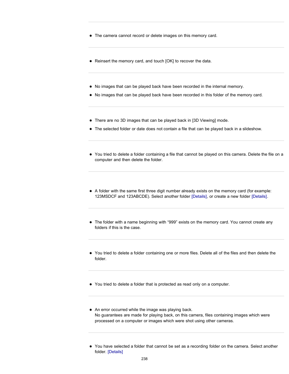 Sony DSC-TX20 User Manual | Page 238 / 262