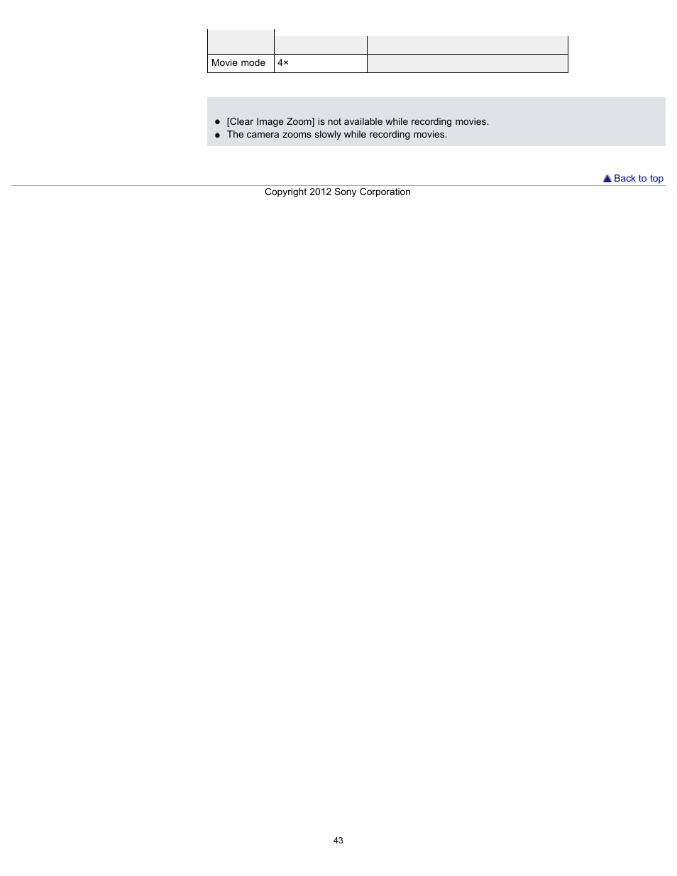 Sony DSC-TX20 User Manual | Page 43 / 262
