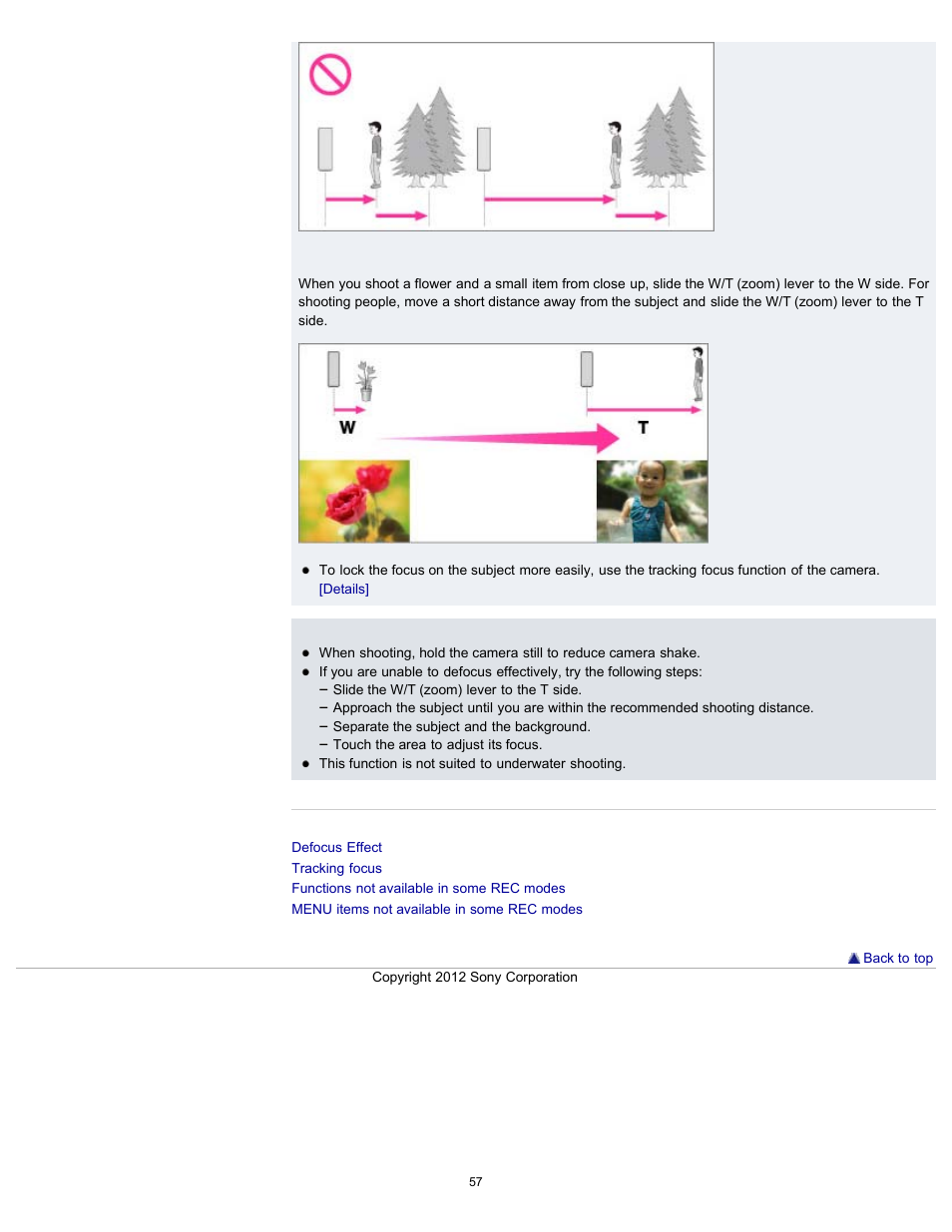 Sony DSC-TX20 User Manual | Page 57 / 262