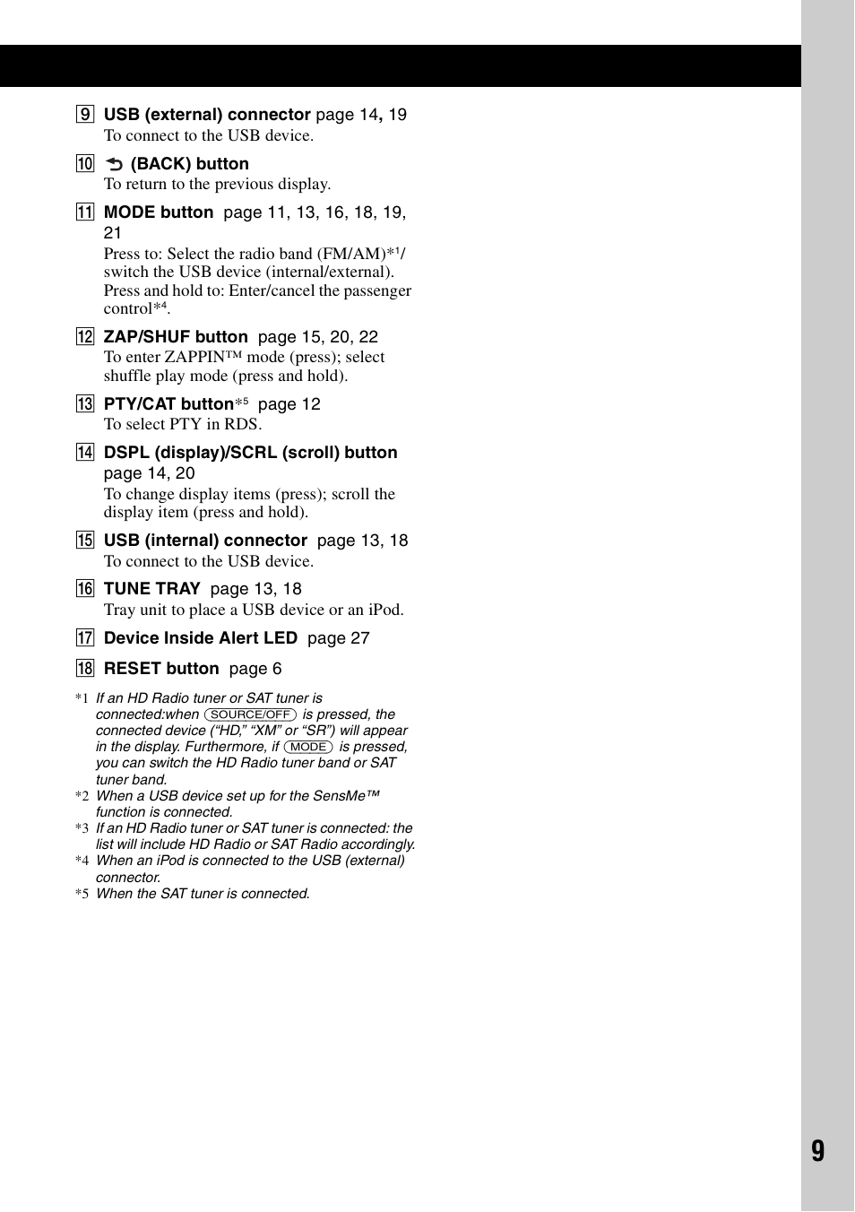 Sony DSX-S200X User Manual | Page 9 / 104