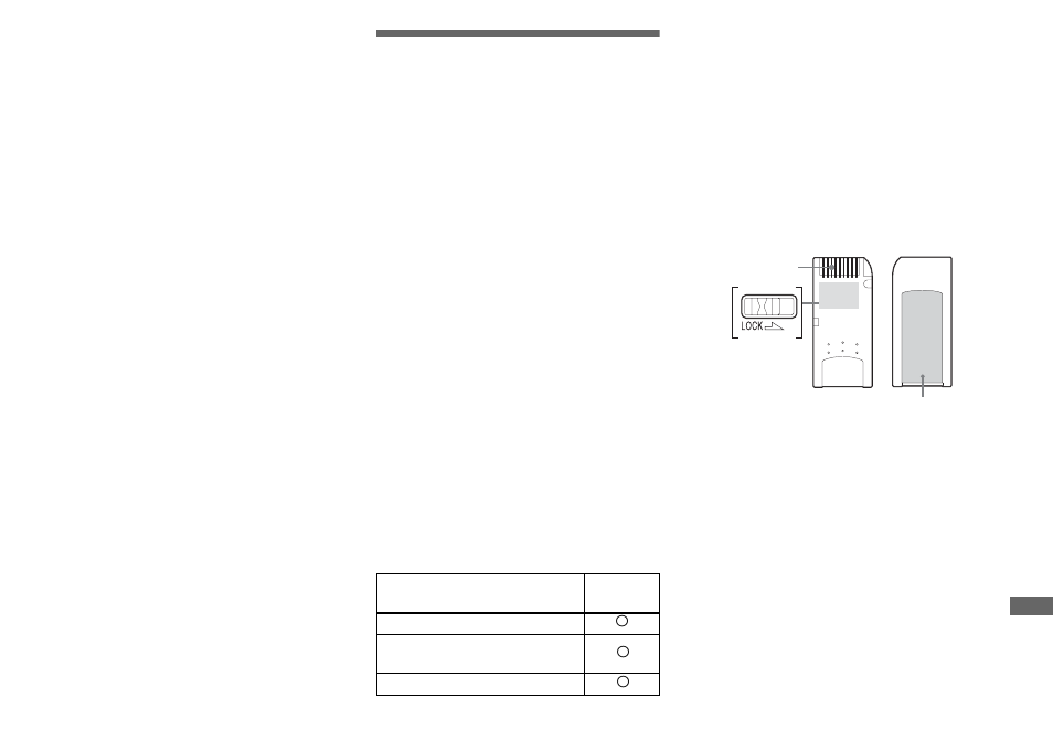 The “memory stick | Sony DSC-P92 User Manual | Page 105 / 116