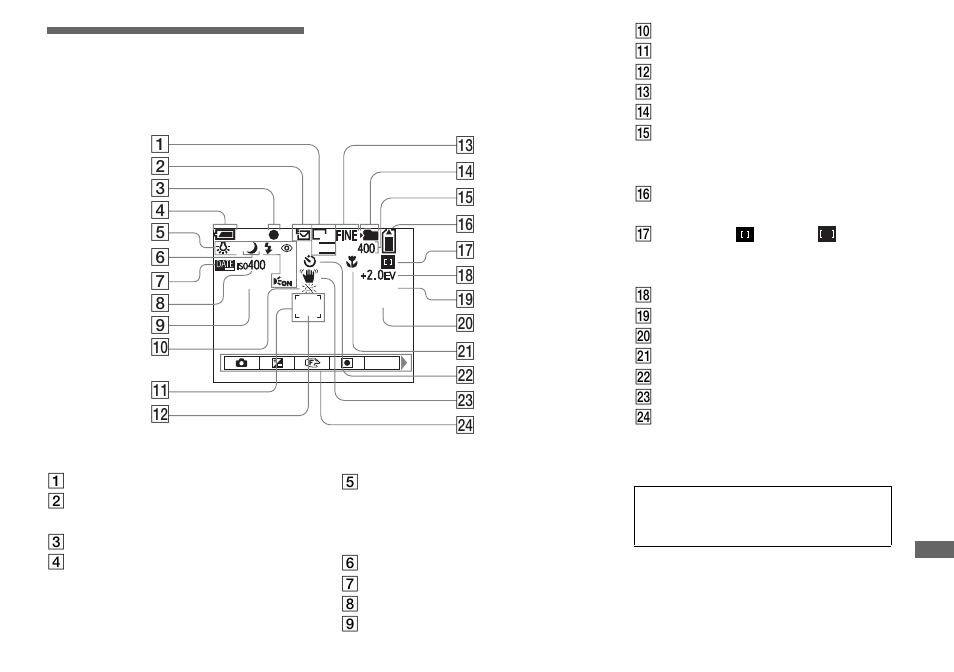 The lcd screen | Sony DSC-P92 User Manual | Page 109 / 116