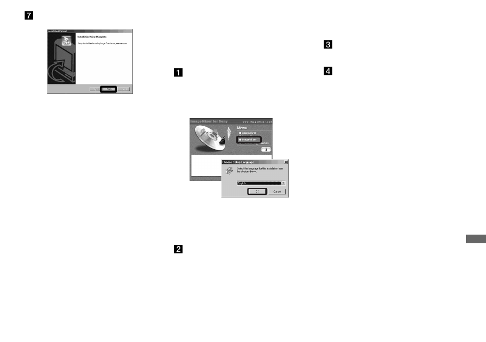 Installing “imagemixer | Sony DSC-P92 User Manual | Page 77 / 116