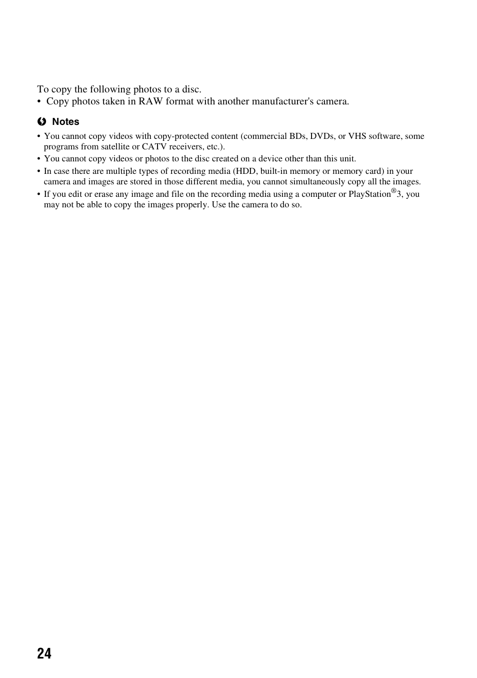 Sony VBD-MA1 User Manual | Page 24 / 84