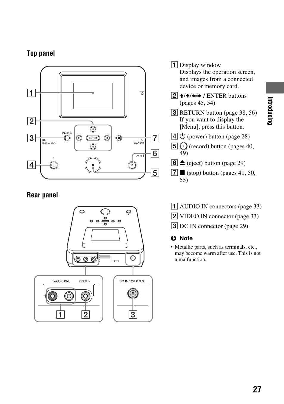 Sony VBD-MA1 User Manual | Page 27 / 84