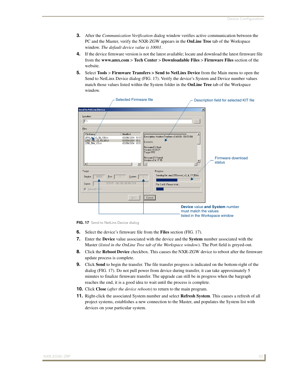 AMX NetLinx ZigBee Compatible Gateway and Repeater NXR-ZGW/-ZRP User Manual | Page 39 / 42