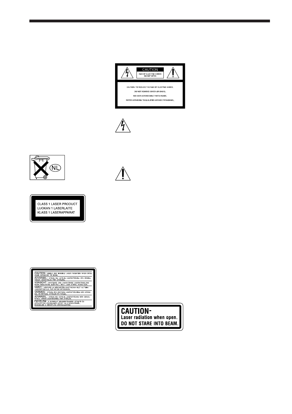 Warning | Sony HCD-C450 User Manual | Page 2 / 88