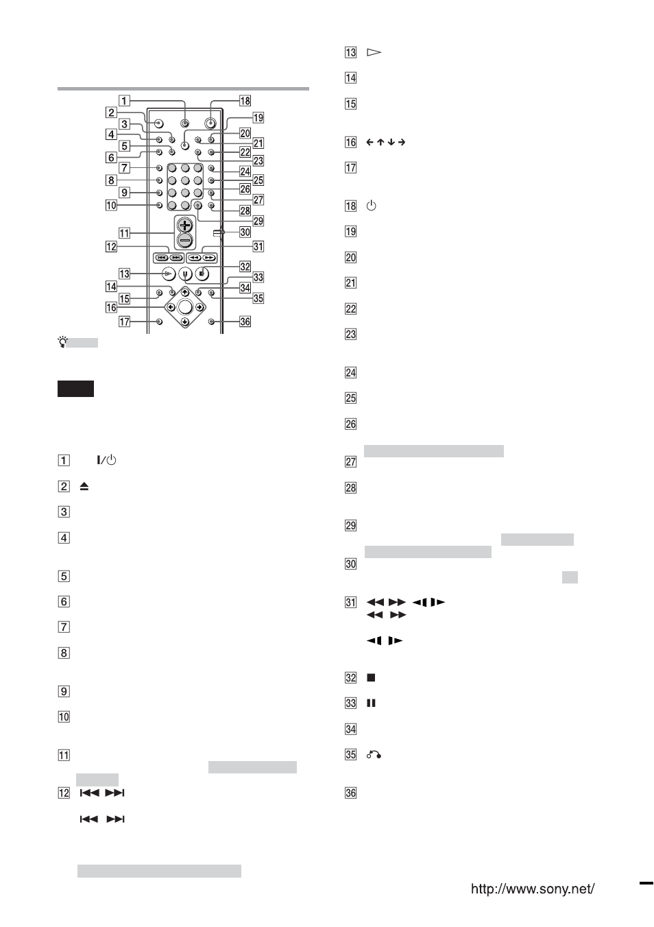 Quick reference for remote commander, Sony corporation printed in korea | Sony HCD-C450 User Manual | Page 88 / 88