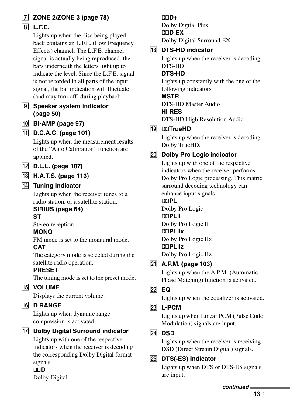 Sony STR-DA5700ES User Manual | Page 13 / 155